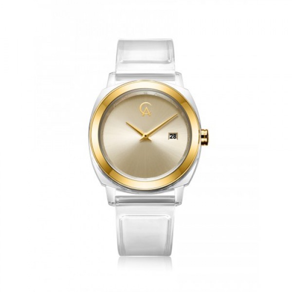 Alexandre Christie AC 2763 Gold White Silicon Rubber LDRGPIV